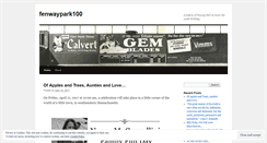 Desktop Screenshot of fenwaypark100.org